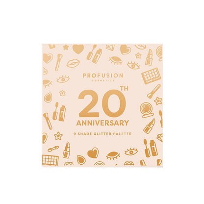 20th Anniversary Pressed Glitter Palette