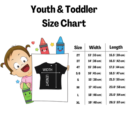 Minnesota Mini Heart Youth & Toddler Graphic Tshirt