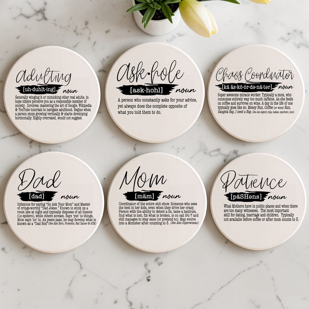 Drink Definition Coasters