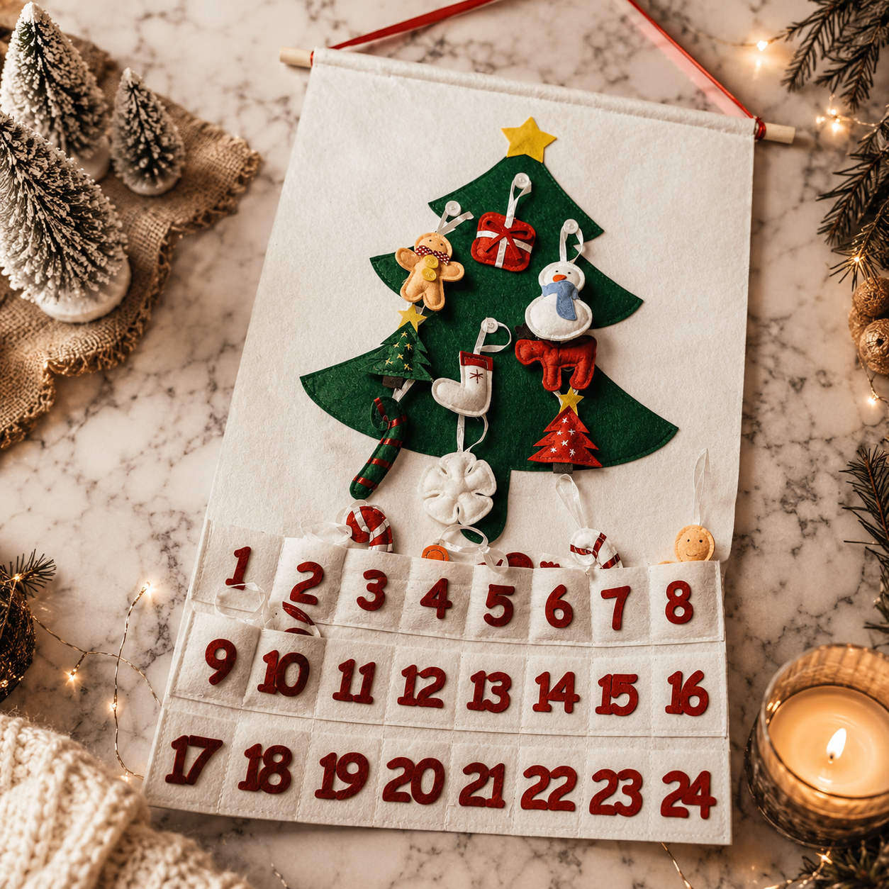 Felt Christmas Advent