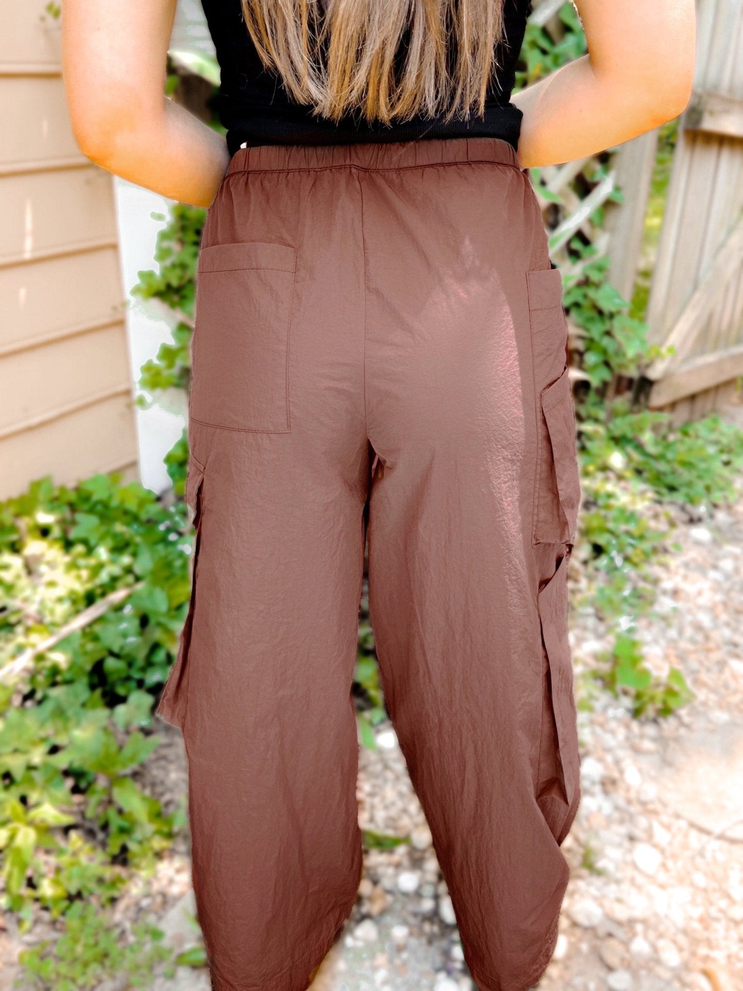 Archer Asymmetrical Pocket Wide Leg Cargos - Girl Code Couture