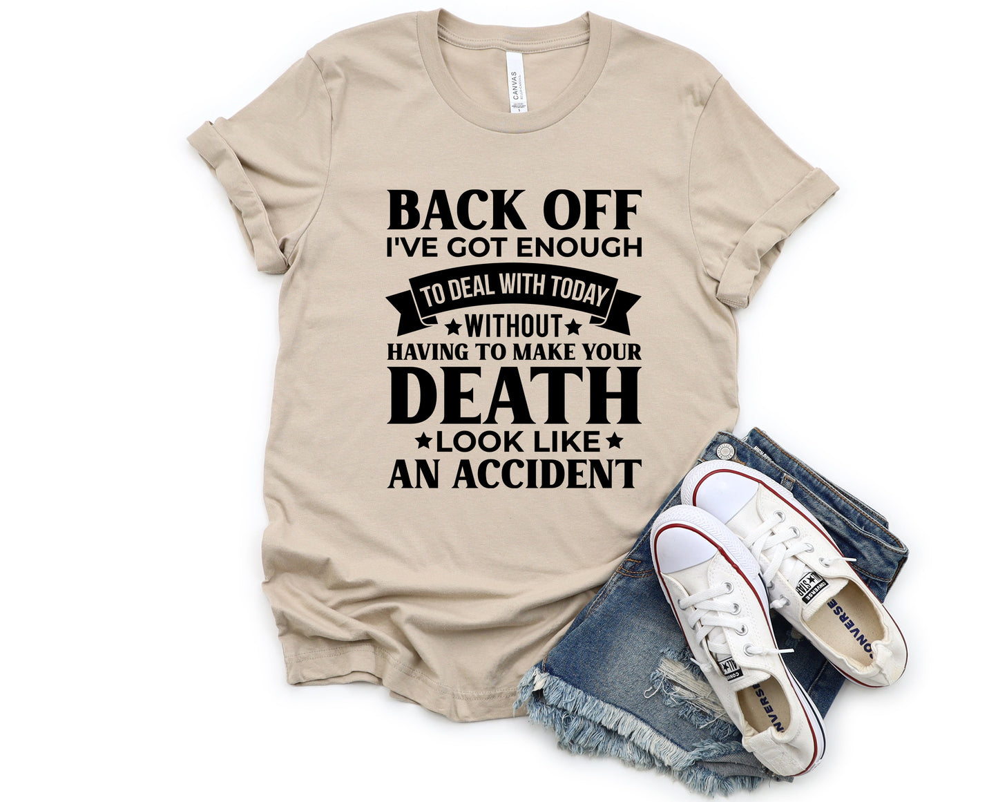 Back Off Graphic Tee