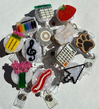 Bone Badge Reel