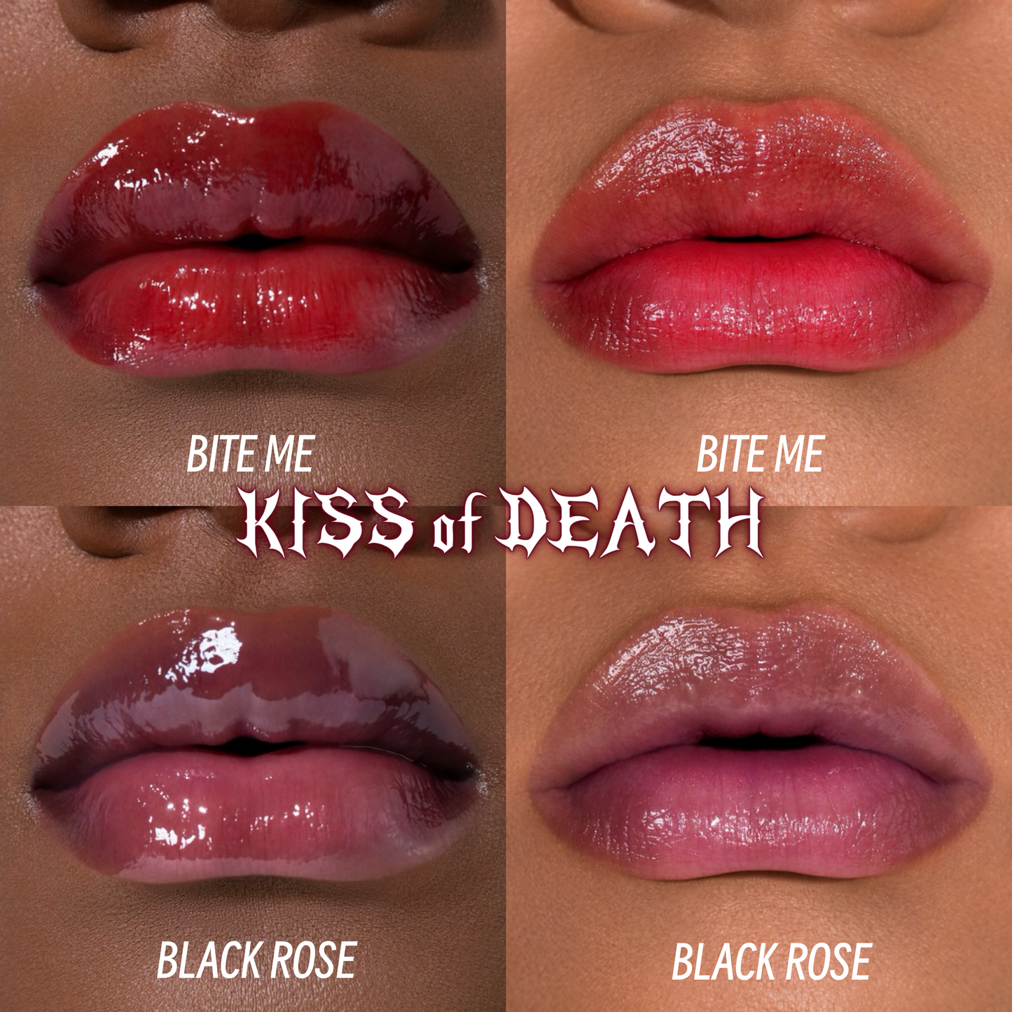KISS of DEATH Bloody Lip Oils