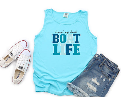 Livin My Best Boat life Graphic Tee