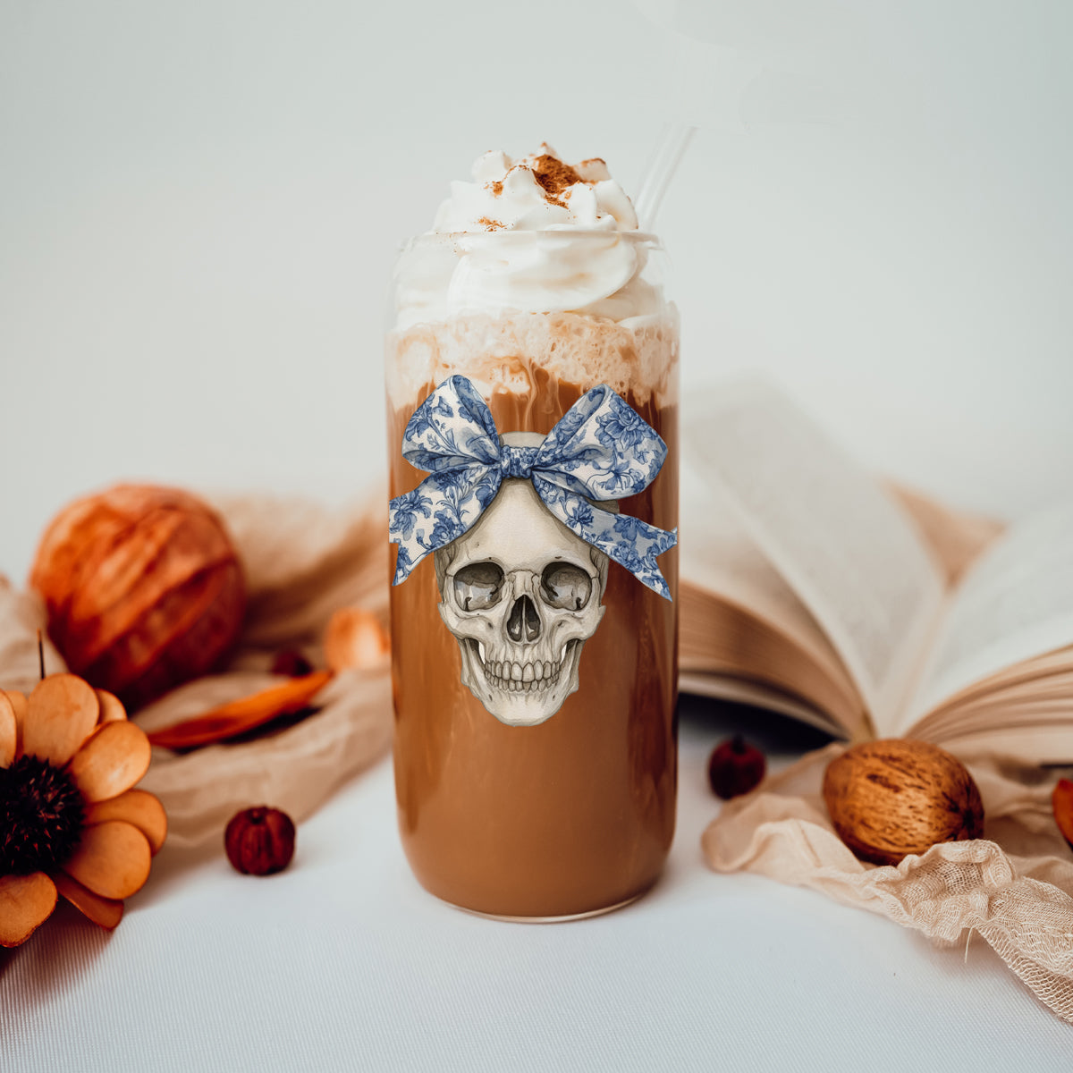 Bow Skull 20oz