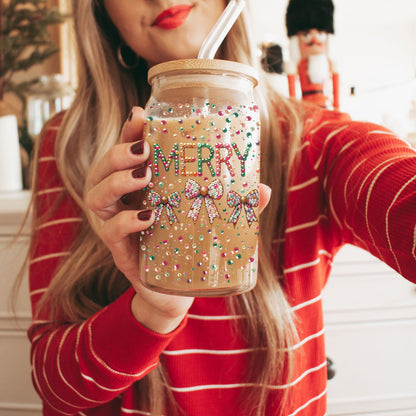 Sequin MERRY 17oz