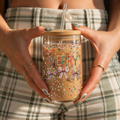 Sequin MERRY 17oz