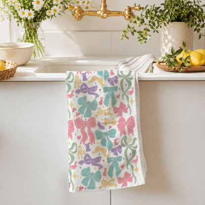 Bow Pastels Towel