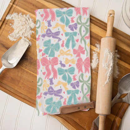 Bow Pastels Towel