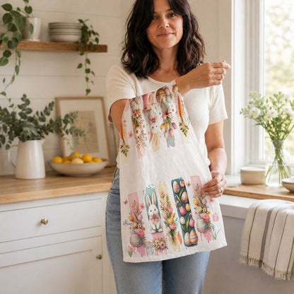 Brushstroke Spring Towel