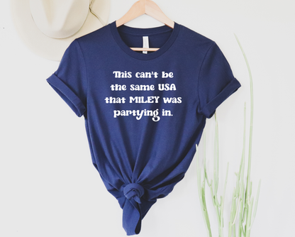 Can't the the same USA Graphic Tee