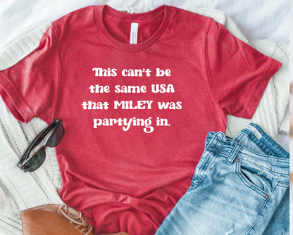 Can't the the same USA Graphic Tee