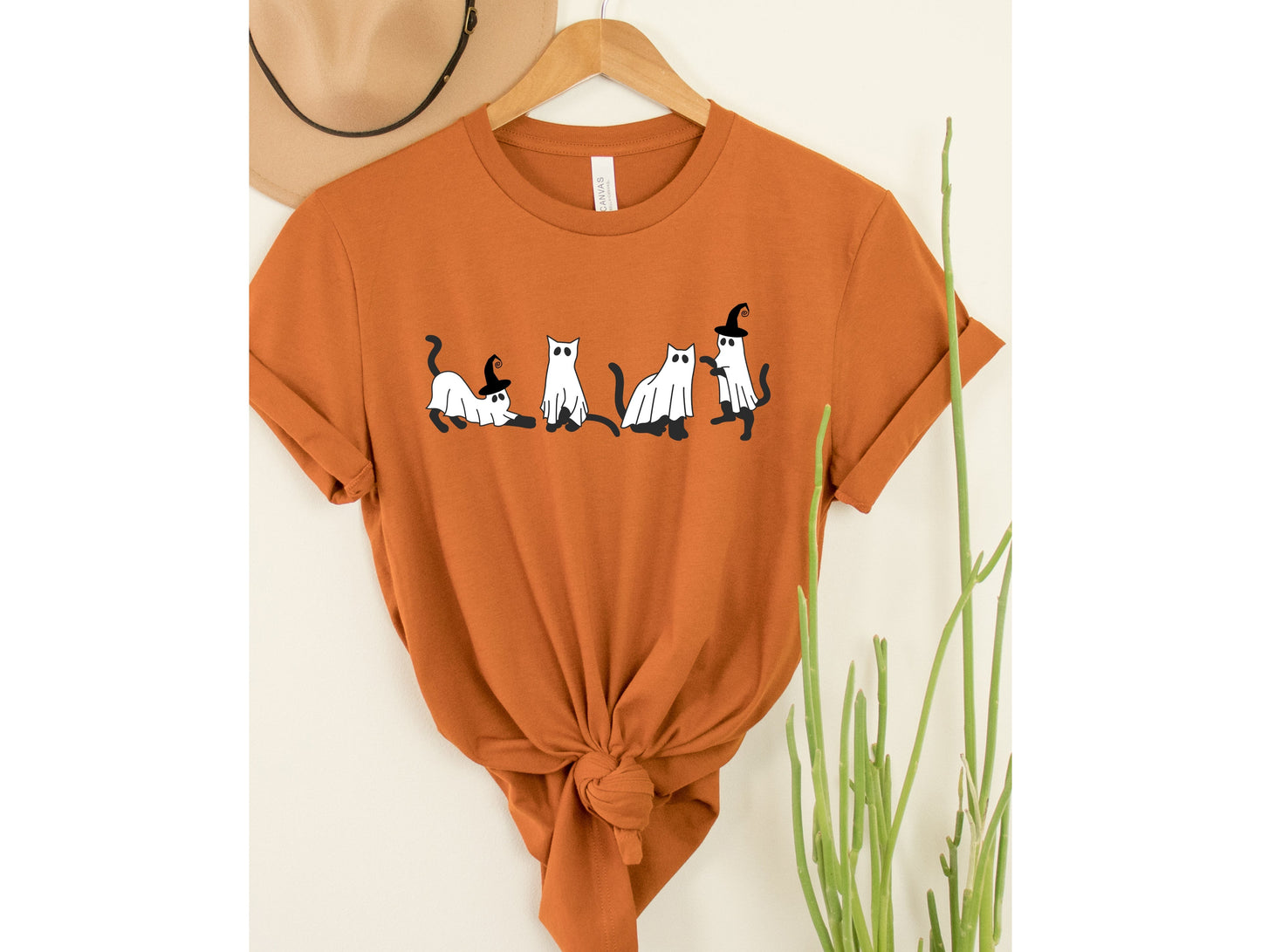 Cat Halloween Graphic Tee