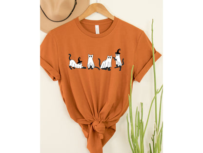 Cat Halloween Graphic Tee