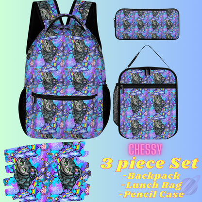 CHESSY-3 PIECE BACKPACK SET-PREORDER CLOSING 7/3