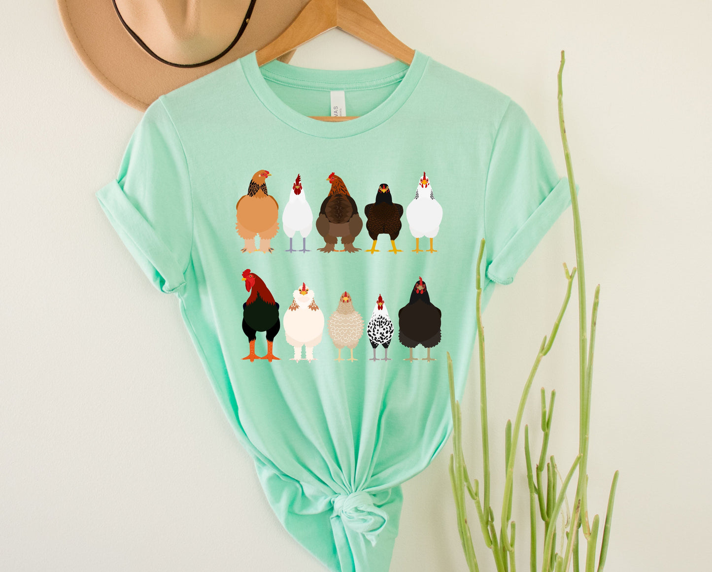 Chicken Breeds Graphic Tee