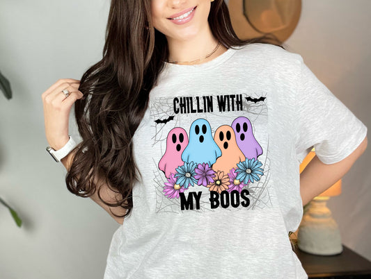 Chillin with my Boos Graphic Tee