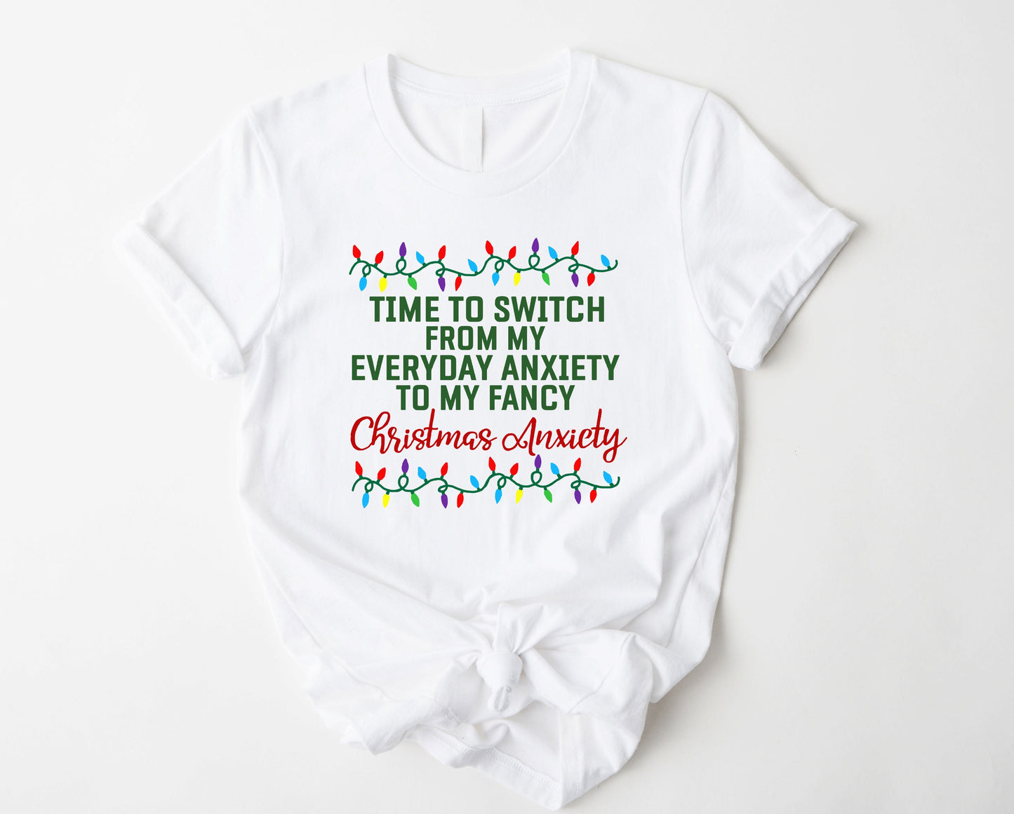 Christmas Anxiety Graphic Tee