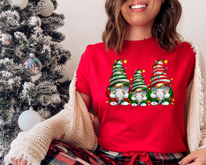 Christmas Gnomes Graphic Tee