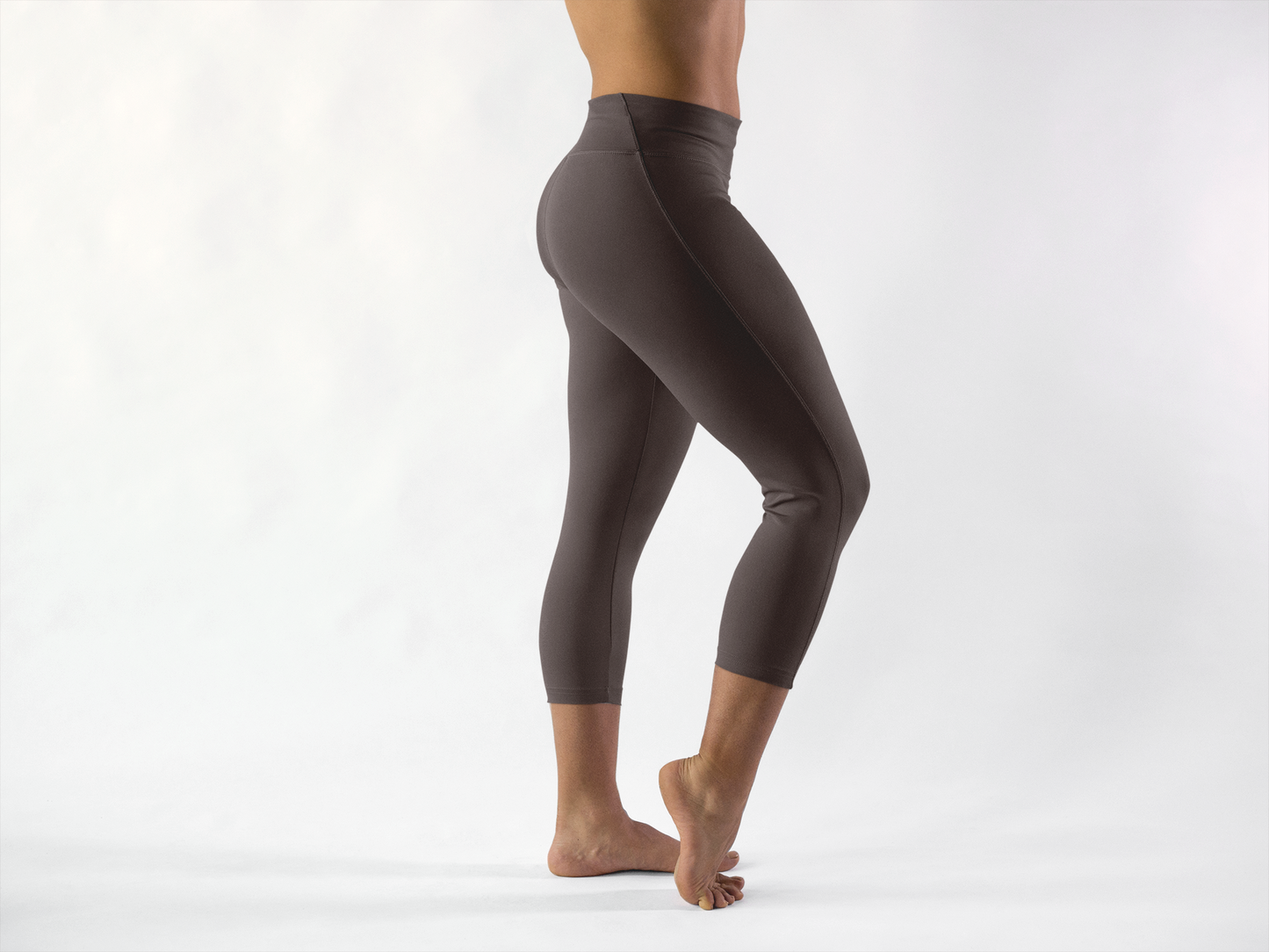 SUPER CLEARANCE Solid Capri - High-quality Handcrafted Vibrant Leggings