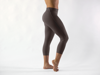 SUPER CLEARANCE Solid Capri - High-quality Handcrafted Vibrant Leggings