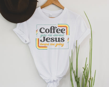 Coffee & Jesus Graphic Tee