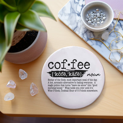 Drink Definition Coasters