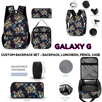 GALAXY G-3 PIECE BACKPACK SET-PREORDER CLOSING 7/3