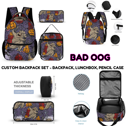 BAD OOG-3 PIECE BACKPACK SET-PREORDER CLOSING 7/3