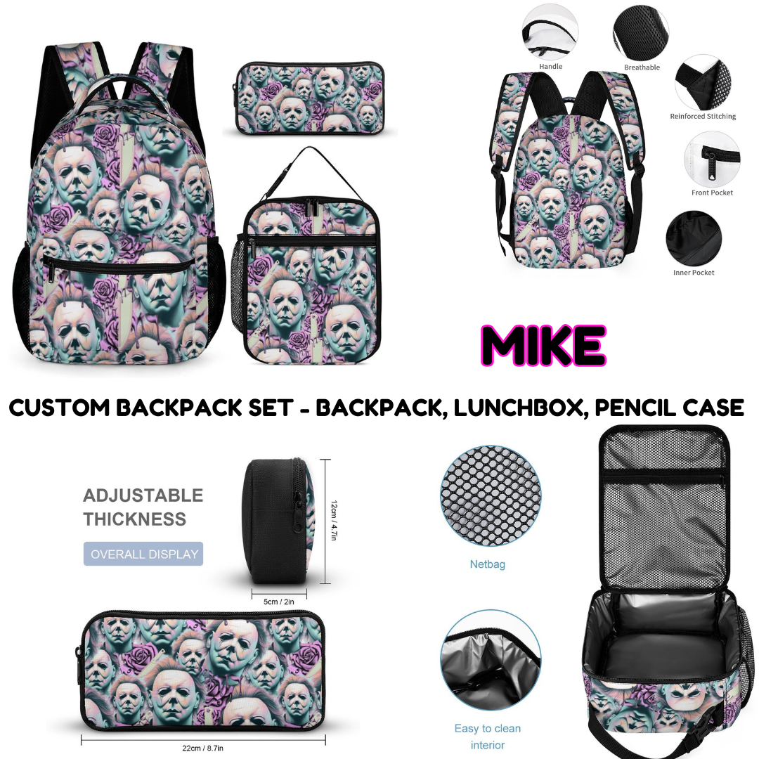 MIKE-3 PIECE BACKPACK SET-PREORDER CLOSING 7/3