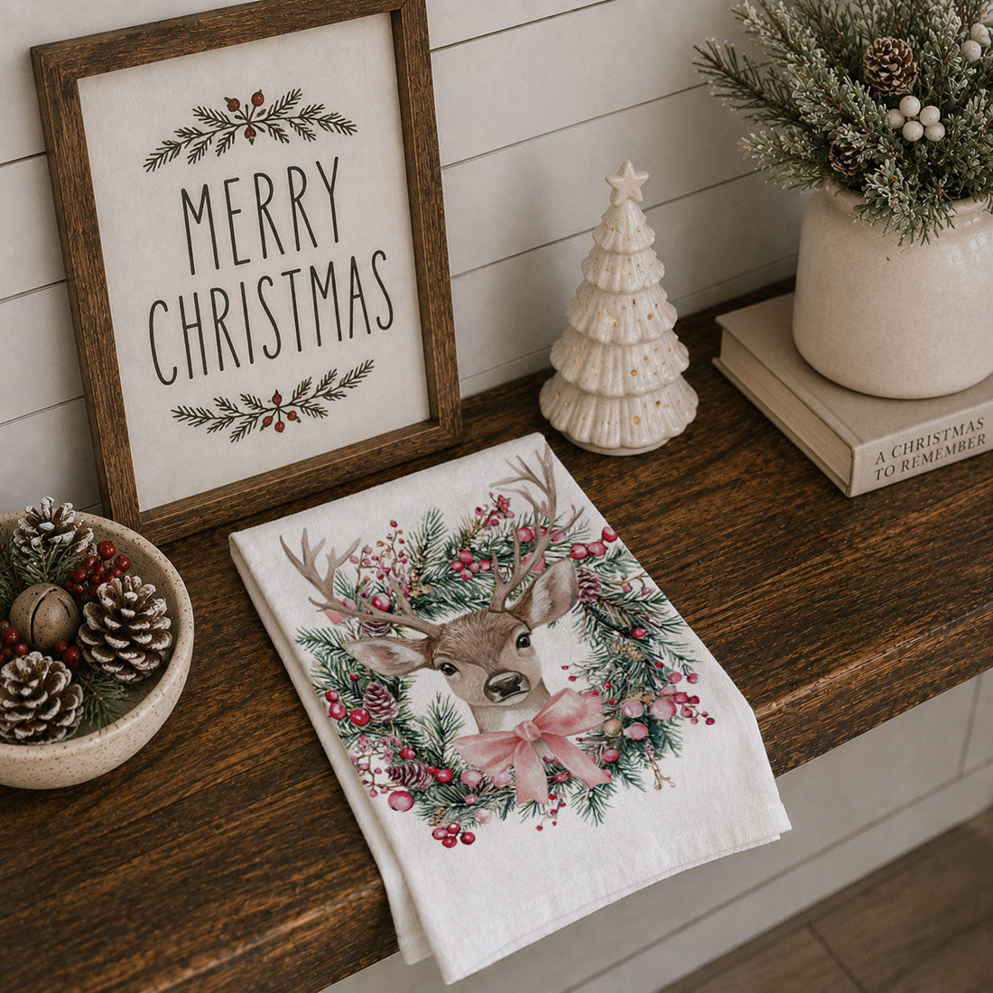 Deer Wreath