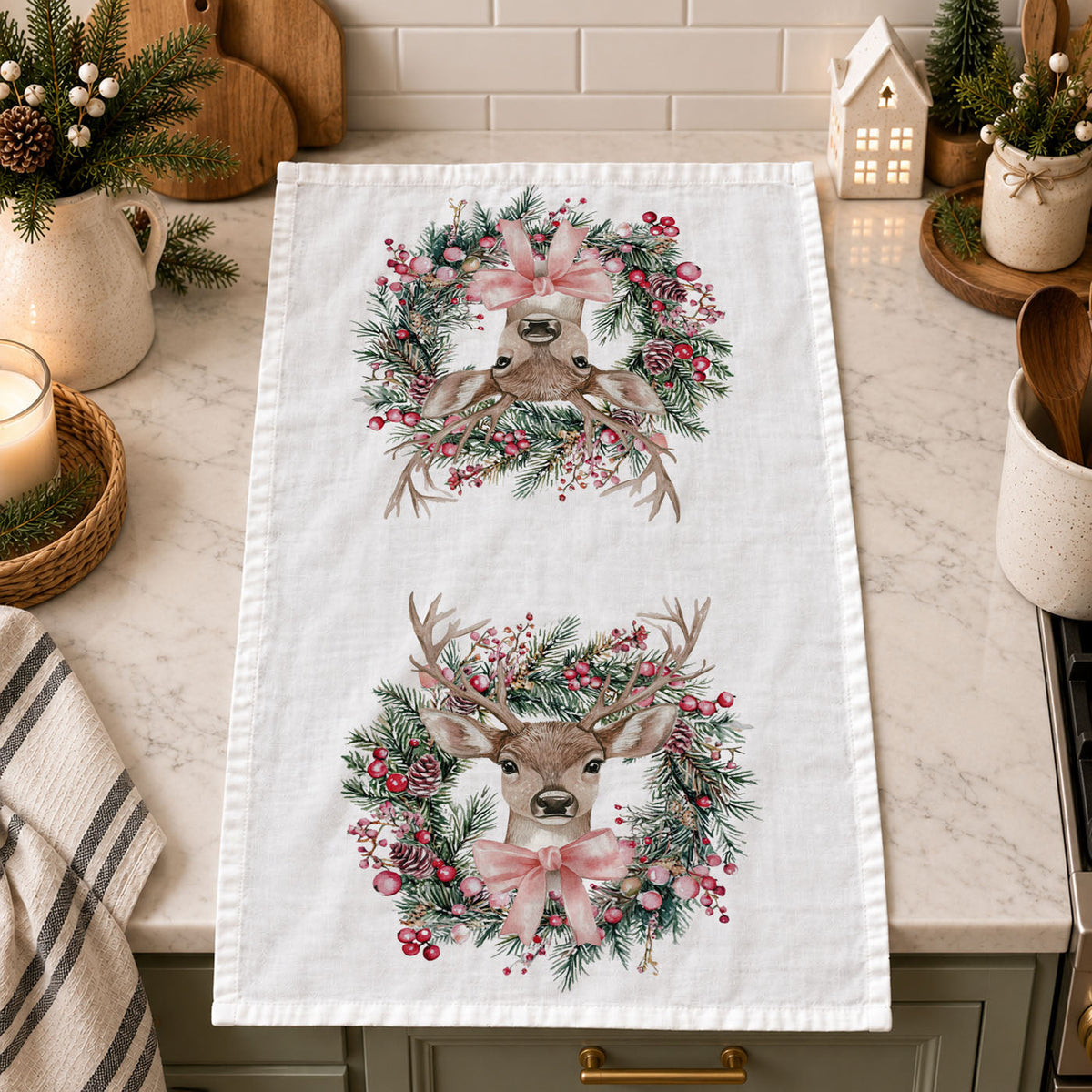 Deer Wreath