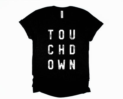 Distressed touchdown Graphic Tee