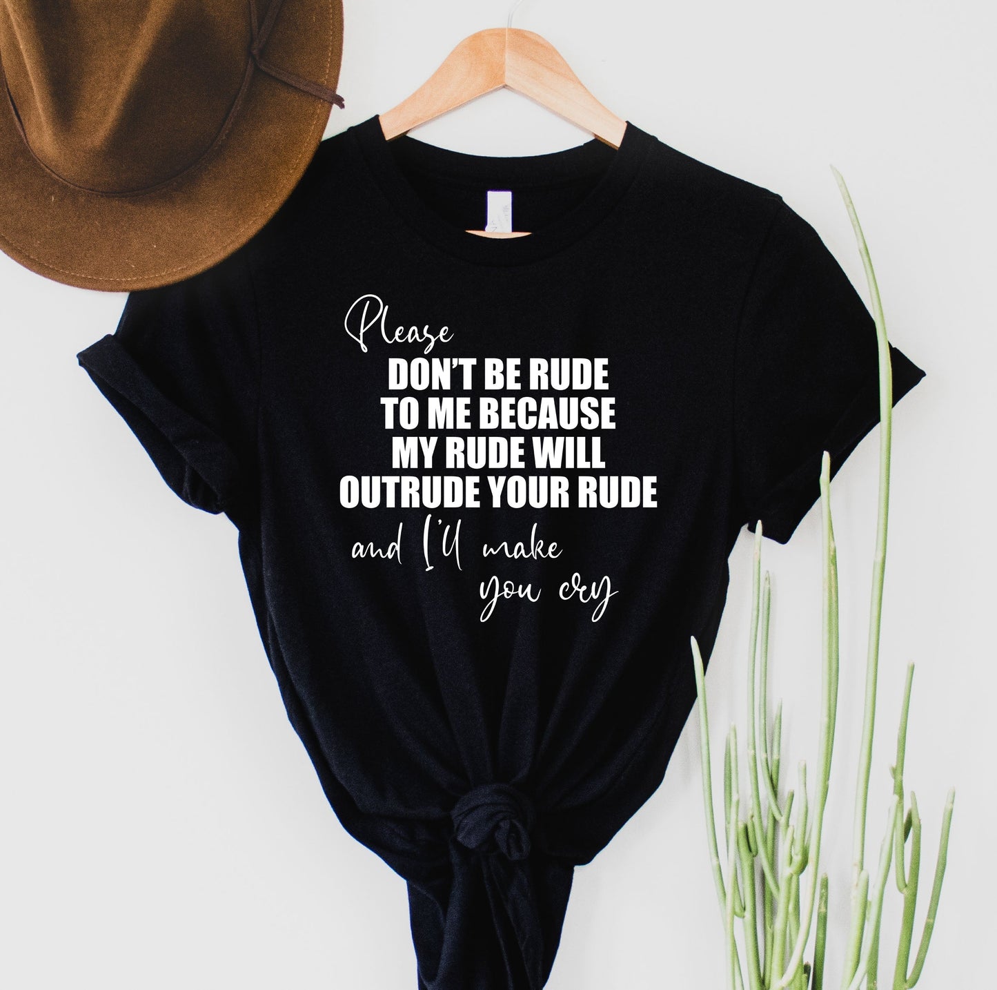 Don't Be Rude Graphic Tee