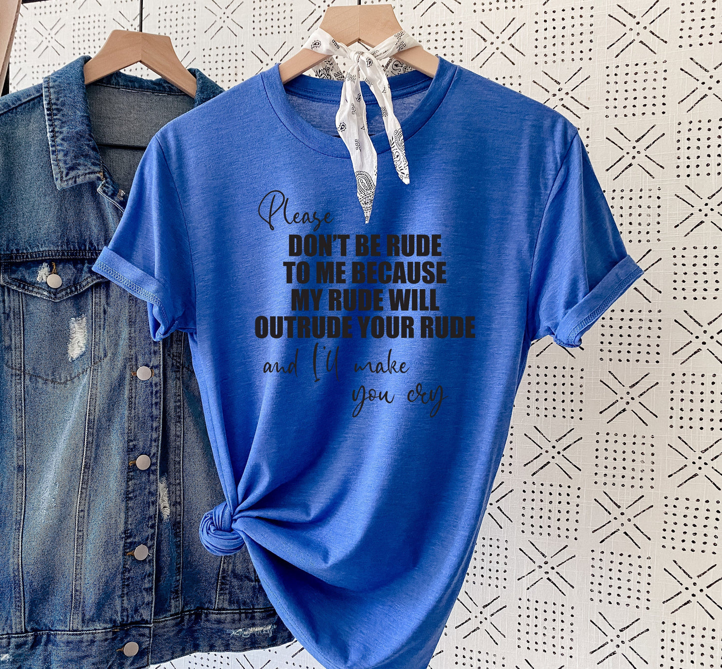 Don't Be Rude Graphic Tee