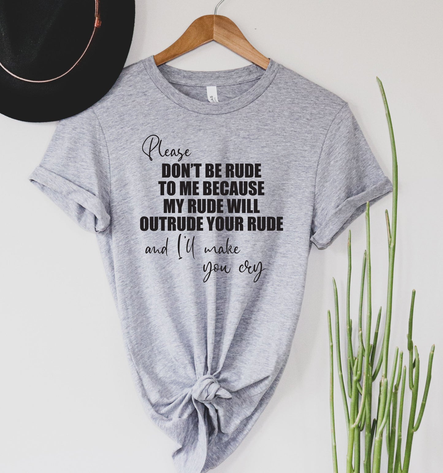 Don't Be Rude Graphic Tee
