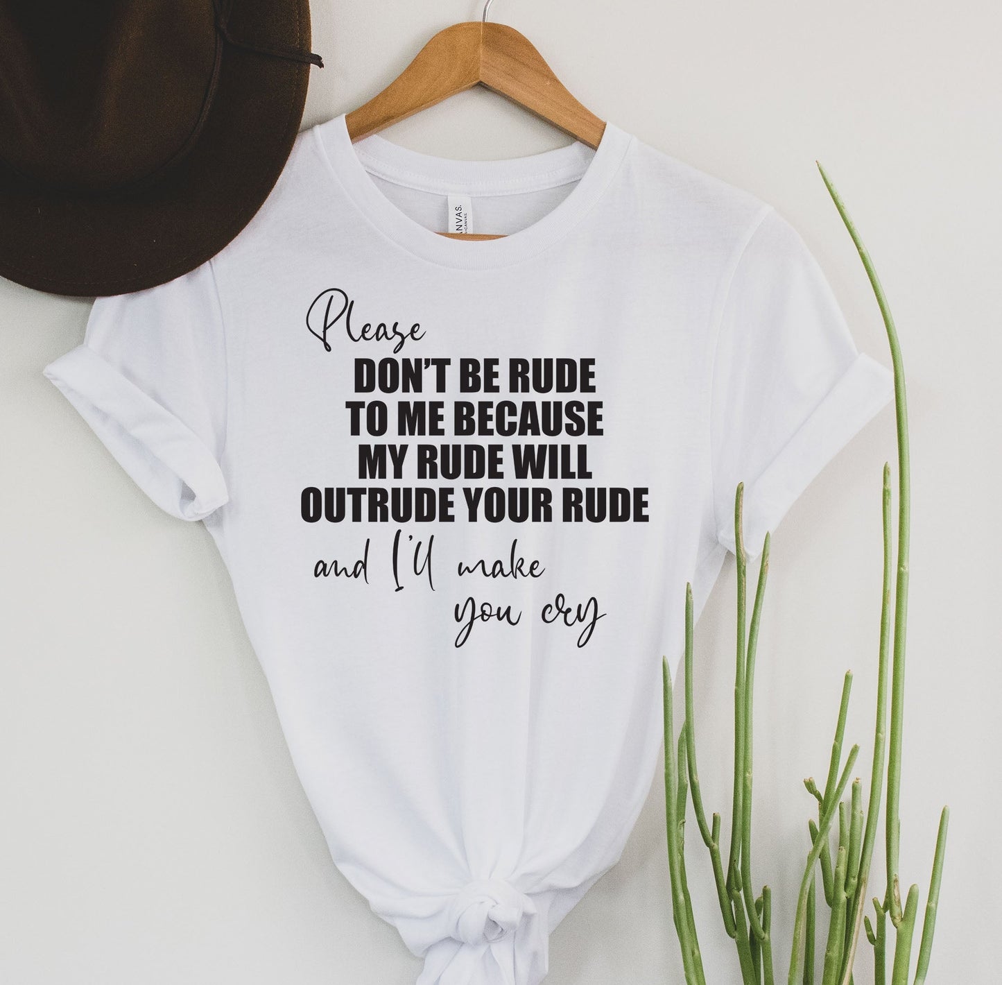 Don't Be Rude Graphic Tee
