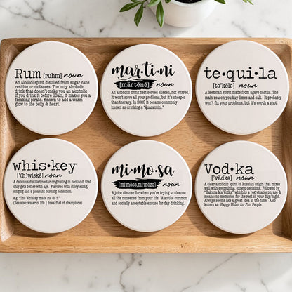 Drink Definition Coasters