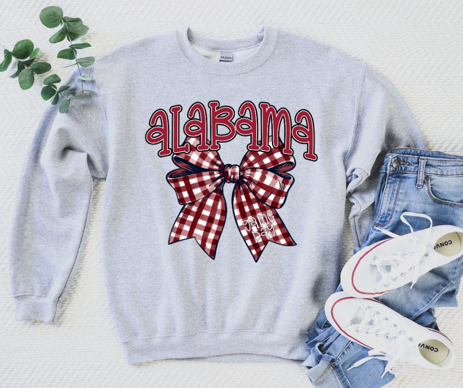 Alabama Game Day Bow