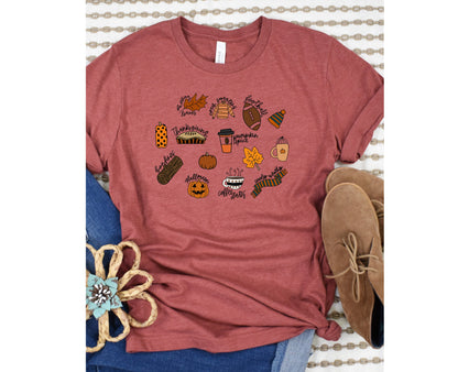 Fall Favorites Graphic Tee