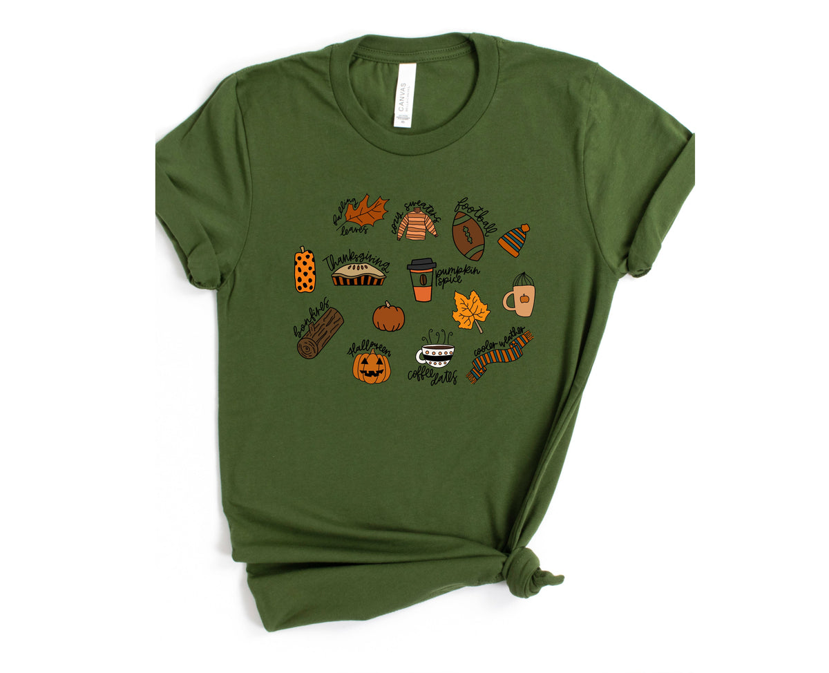 Fall Favorites Graphic Tee