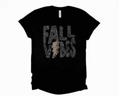 Fall Glitter Vibes Graphic Tee