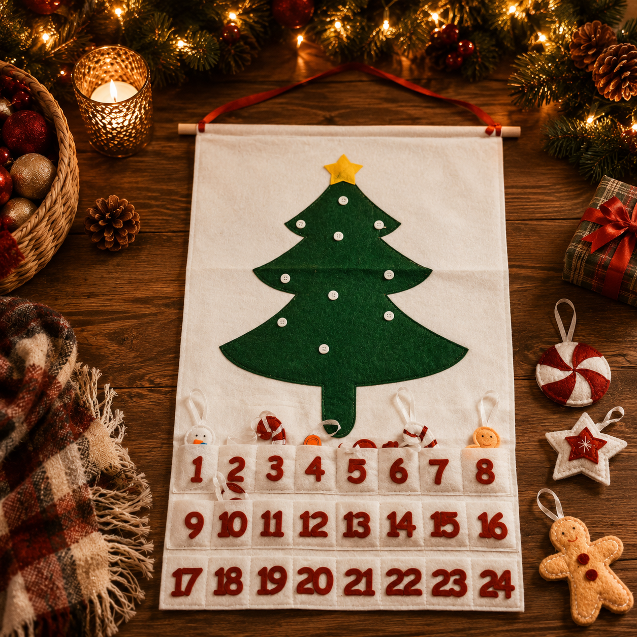Felt Christmas Advent