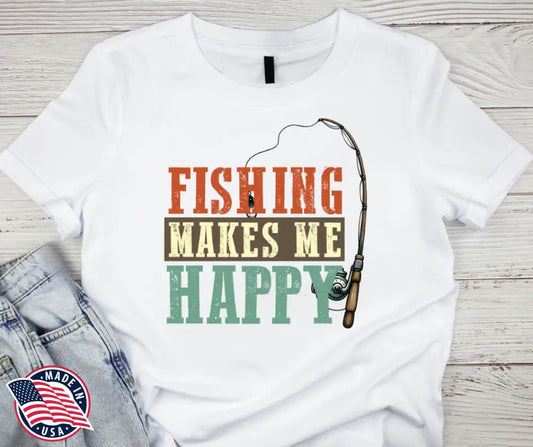 Fishing Makes Me Happy – Multi