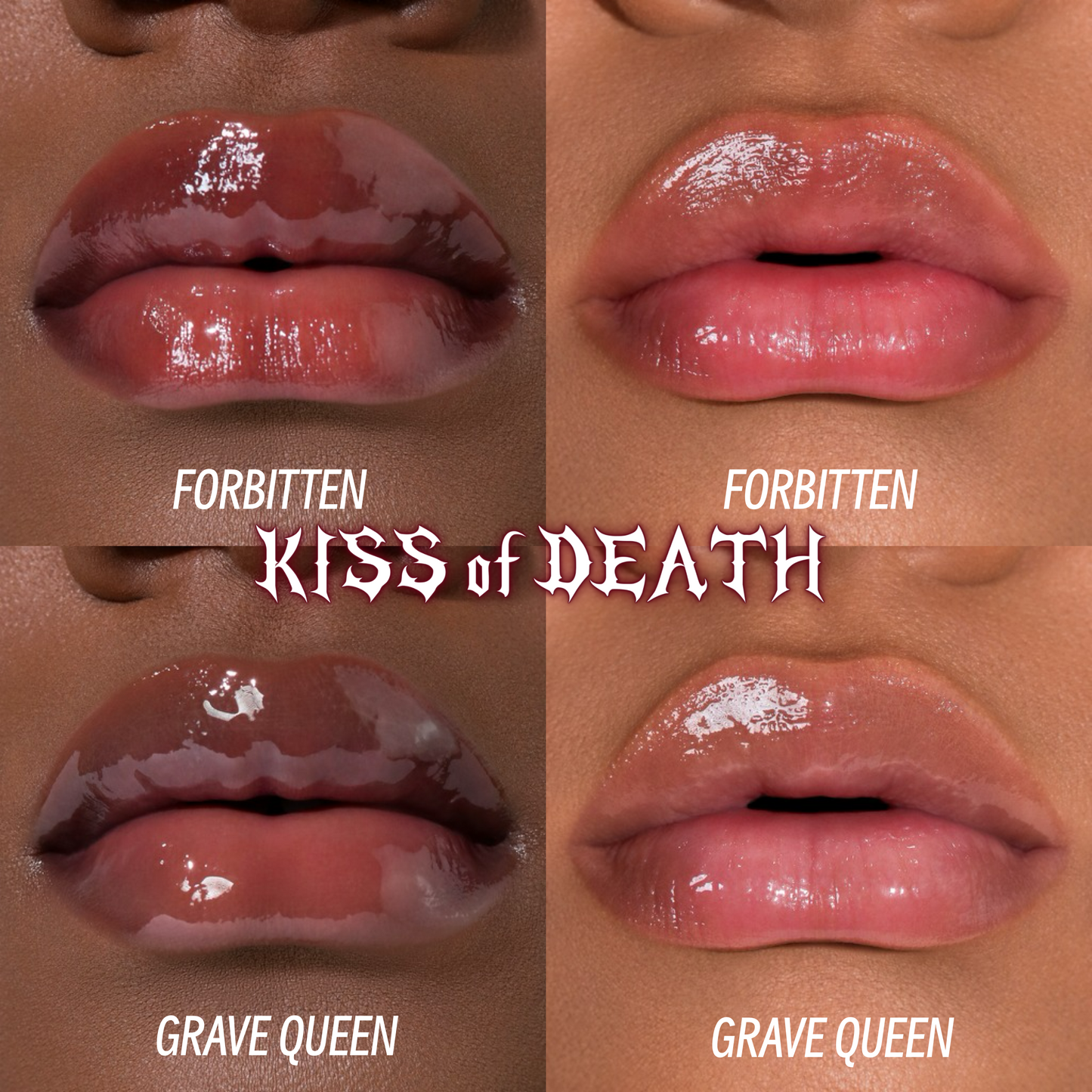 KISS of DEATH Bloody Lip Oils