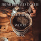 Fresh Brewed Coffee - 7 Wick White Wood Dough Bowl Soy Candle