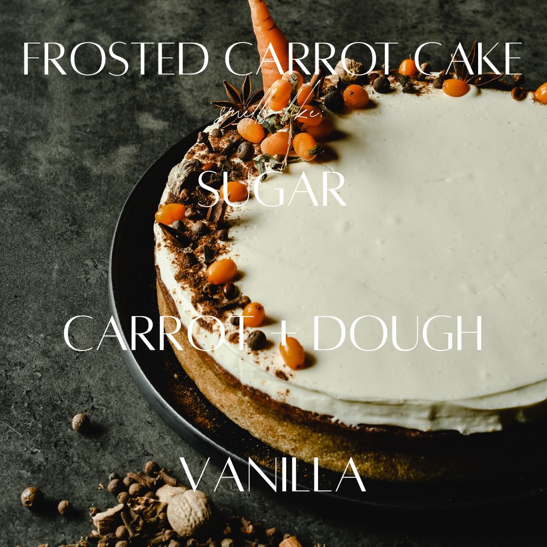 Frosted Carrot Cake - 3 Wick Jar Candle