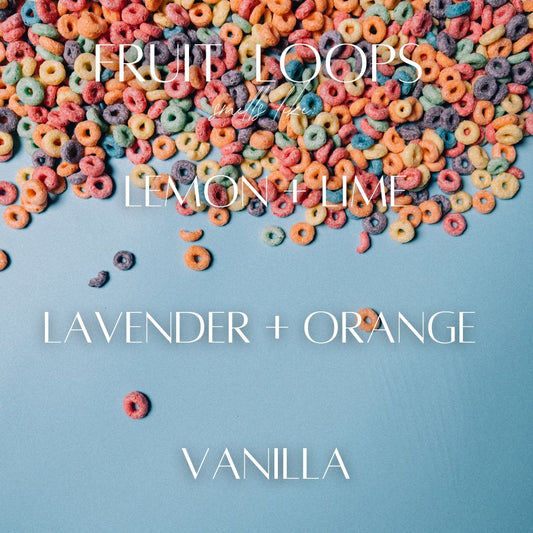 13 oz Mason Jar Soy Candle - Fruit Loops