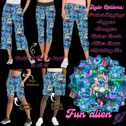 FUN ALIEN-BATCH 111-6 STYLES OF BOTTOMS-PREORDER CLOSING 7/5